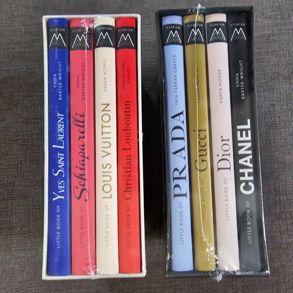 Little Guides To Style-Historical Review Of Four Fashion Icons-2 Sets Of Books